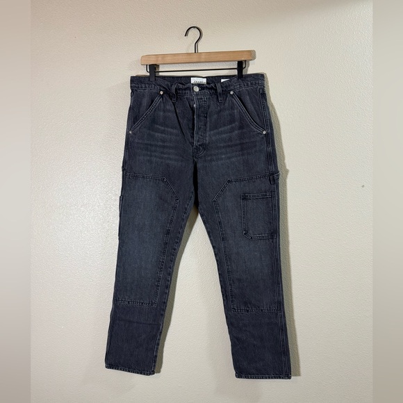 FRAME Le Slouch Utility Carpenter Jeans in the Blackwater wash 29 - Picture 2 of 8